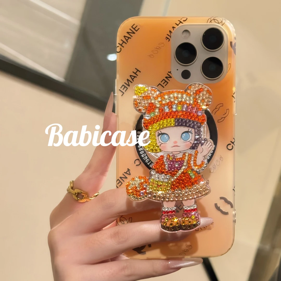 【甜橙磁吸壳】简约适用于iPhone16promax/14pro/15pro苹果手机壳