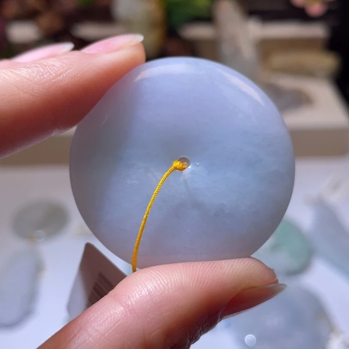 翡翠未镶嵌颈饰翡翠平安扣
