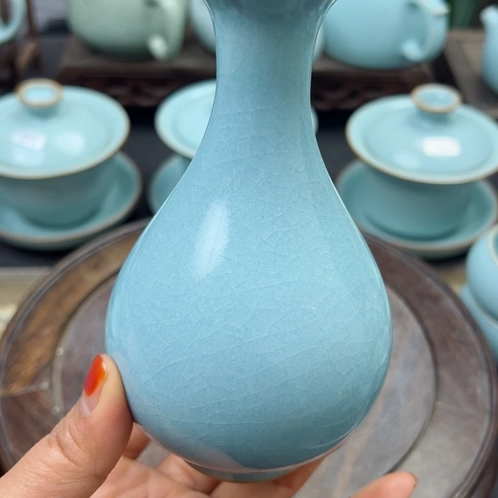 杯吟*歌天青色玉壶春微瑕