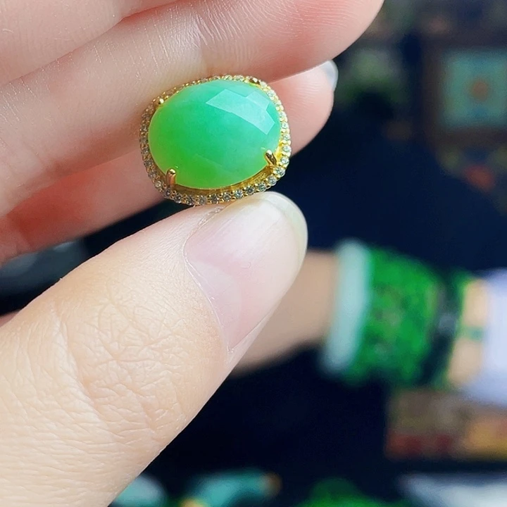 翡翠银S925镶嵌颈饰多样性