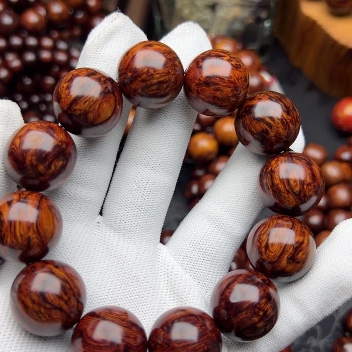 木꧁****꧂海南红降2.0黄油满芝麻纹超一档精品