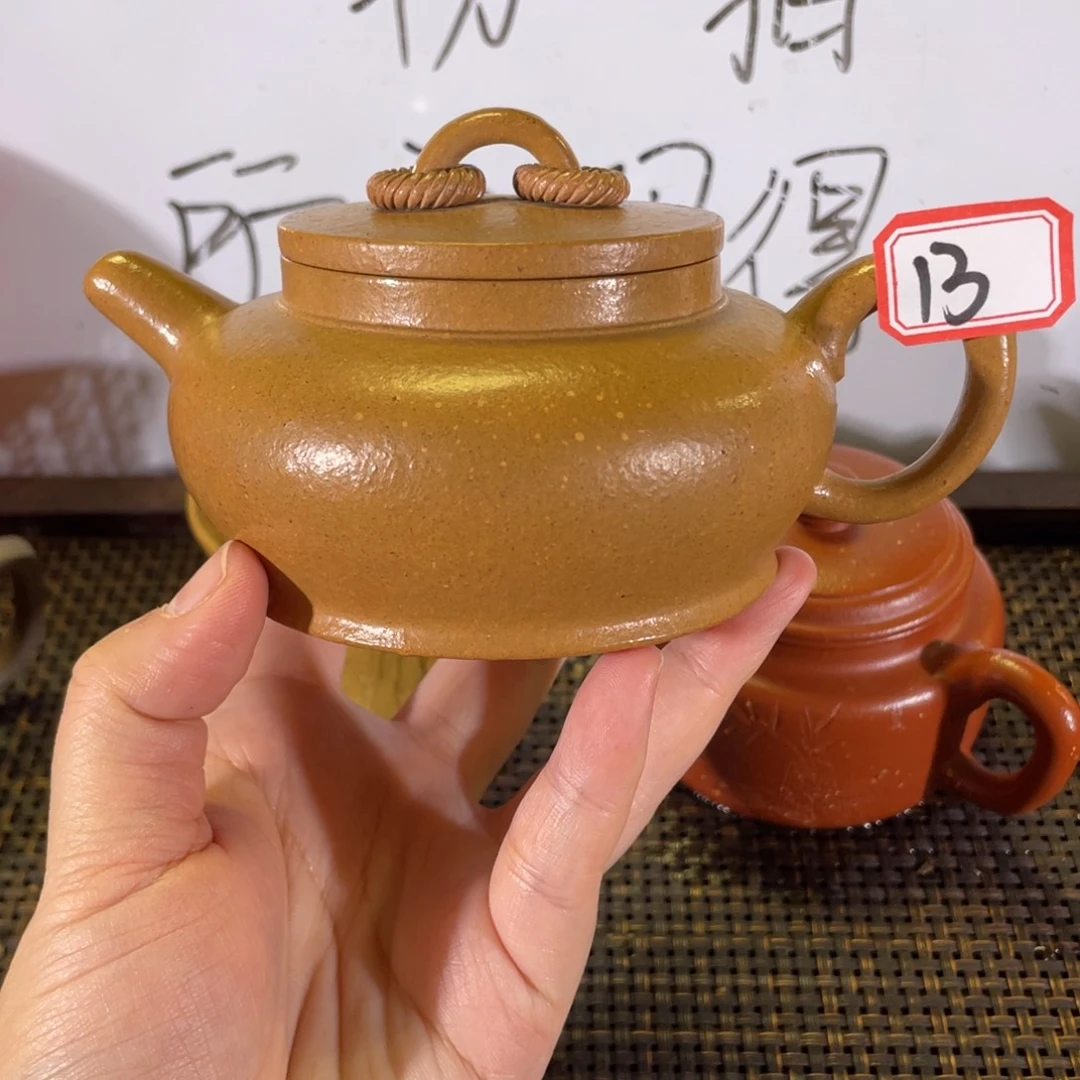 紫砂茶壶双圈微瑕