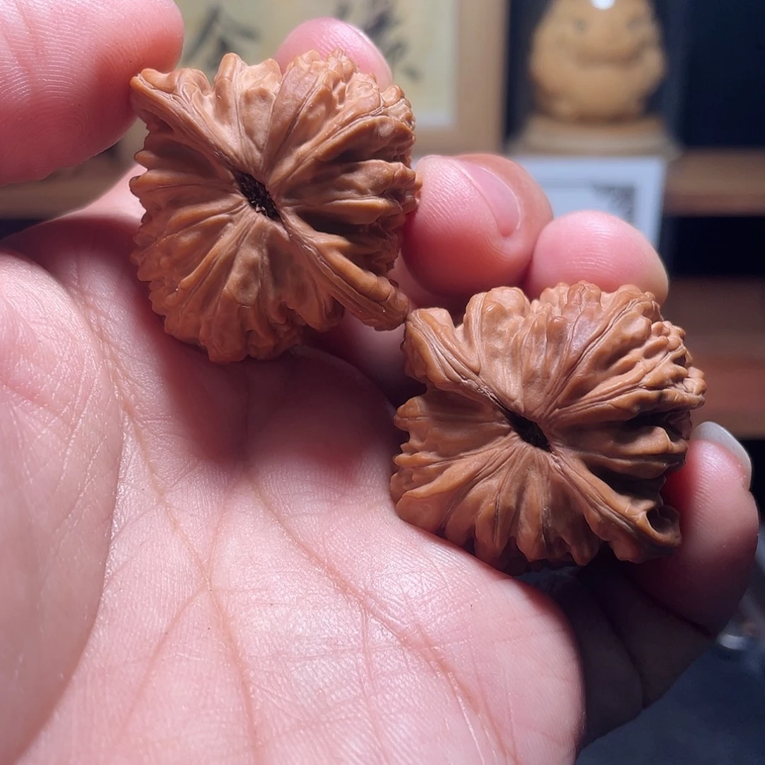 把件文玩核桃汉高楼39尺(轻微返油)