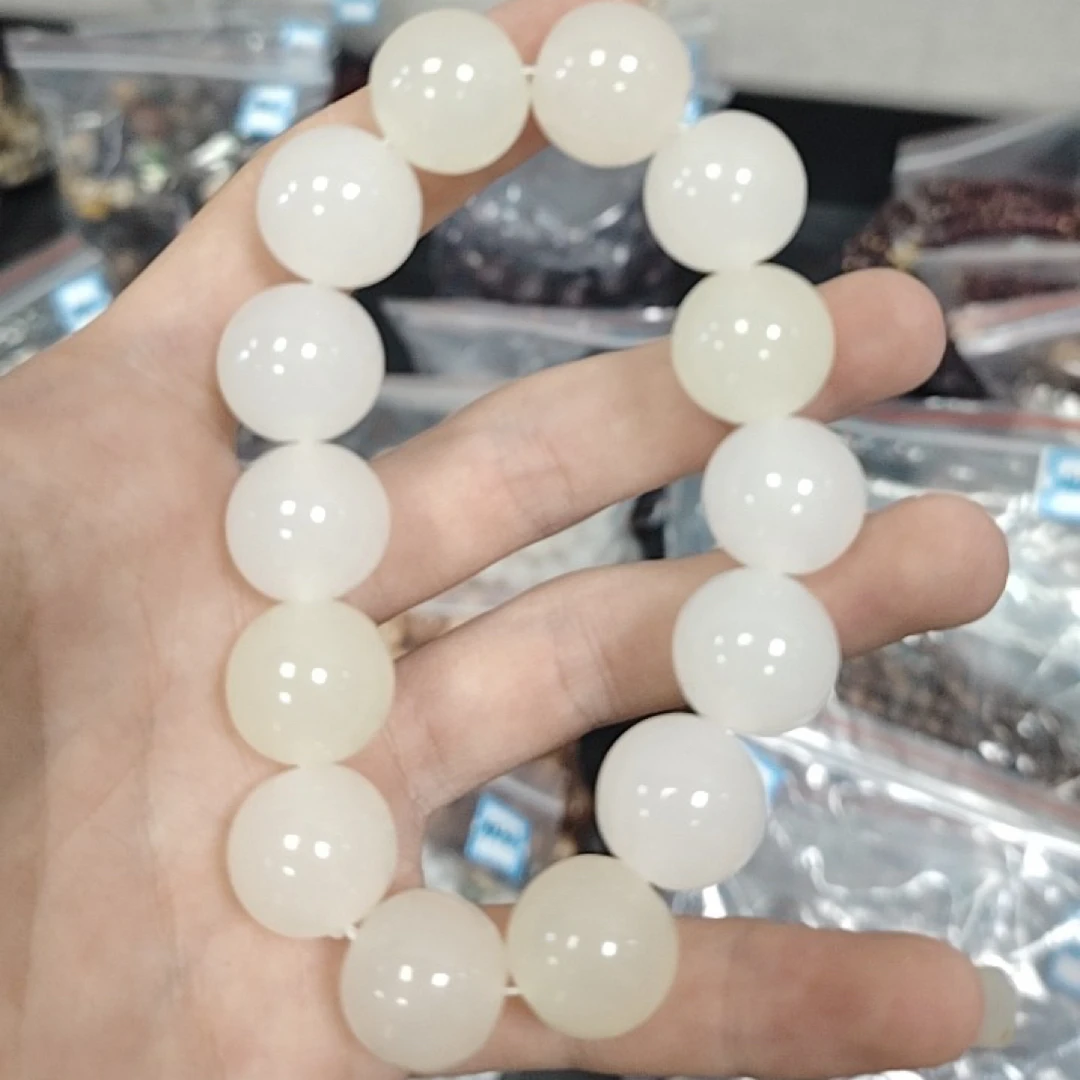 非金属仿珍珠手链 A33 七彩海云母手串（无礼盒）