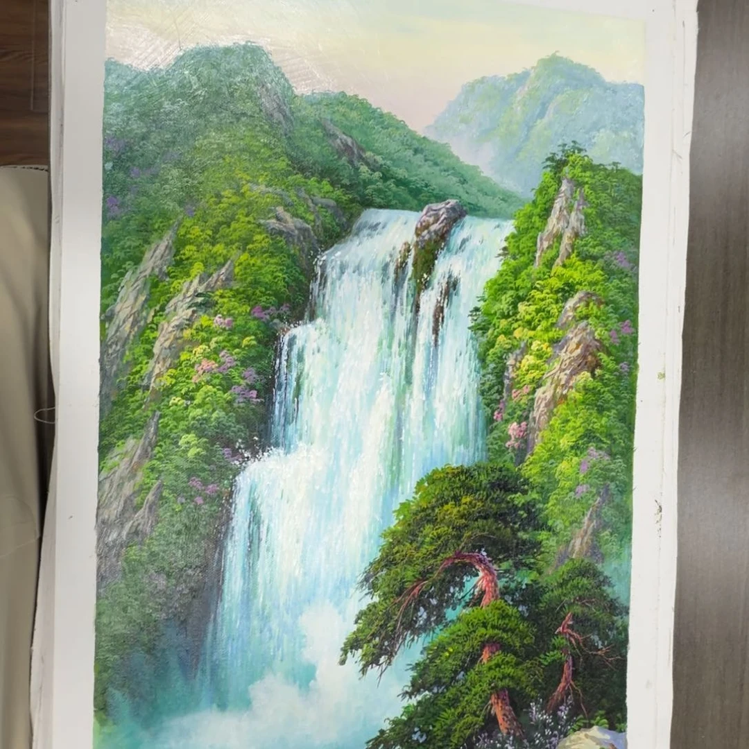 油画加油加油努力加油努力