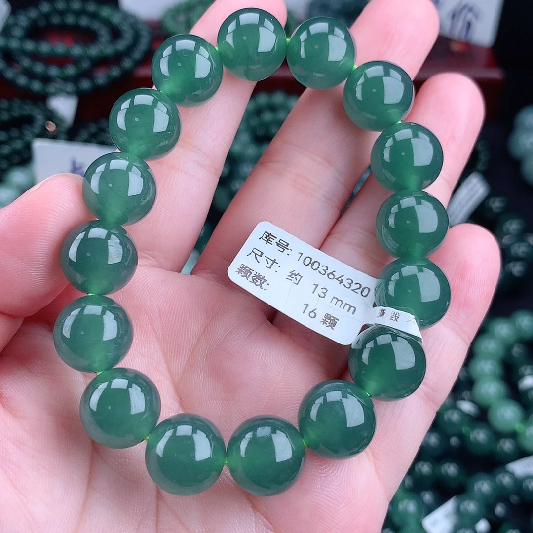 翡翠未镶嵌毛衣链