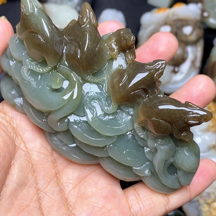 颈饰未镶嵌和田玉