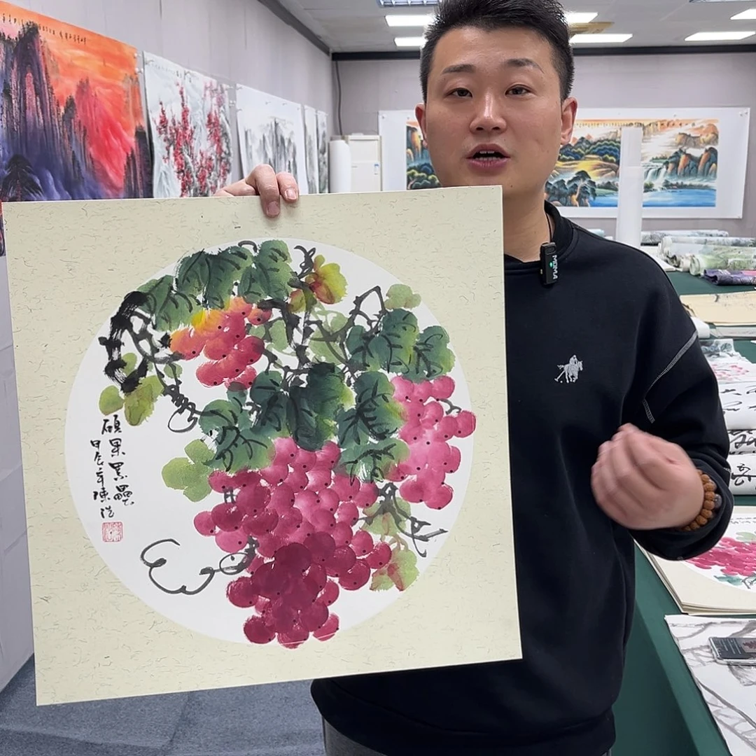 国画宣纸国画作品纯手绘