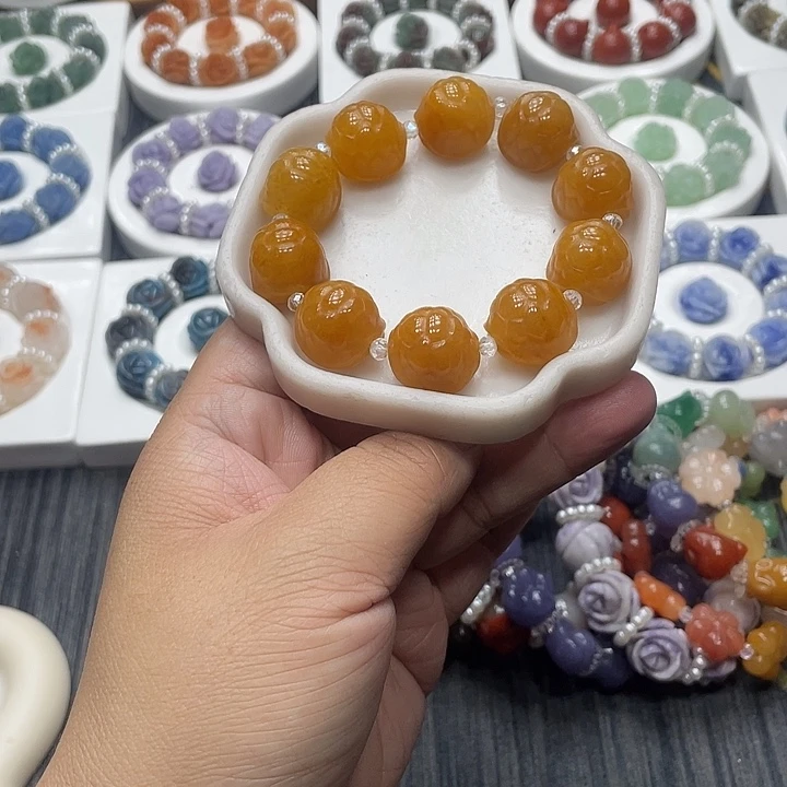 石英质玉（非洲翠）合金时尚简约精美大方