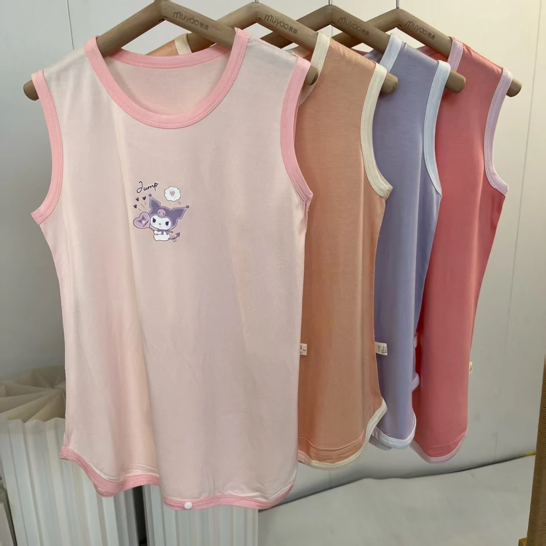 女童夏季睡袋薄款透气护肚