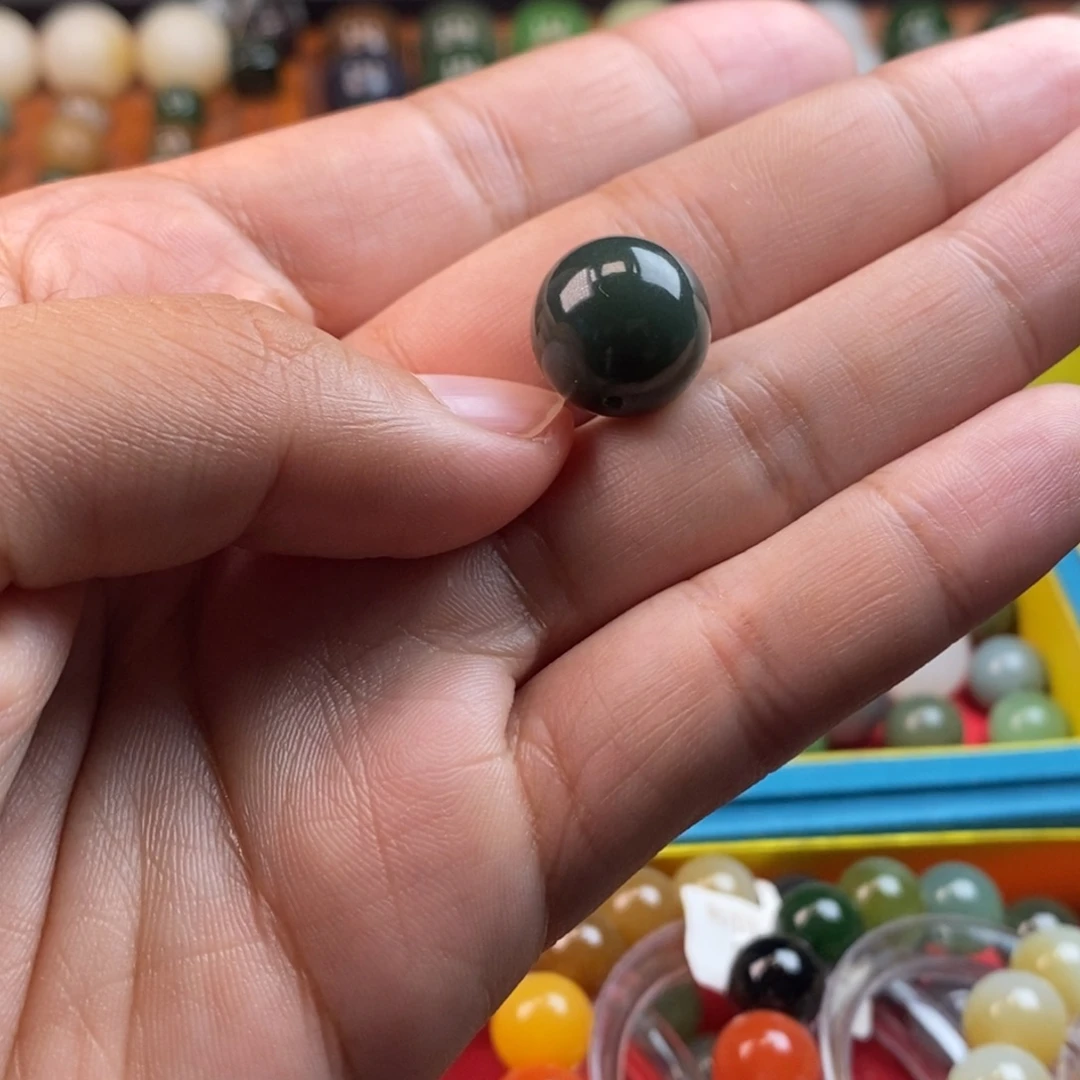 和田玉未镶嵌珠宝奇石卡14一细青玉y