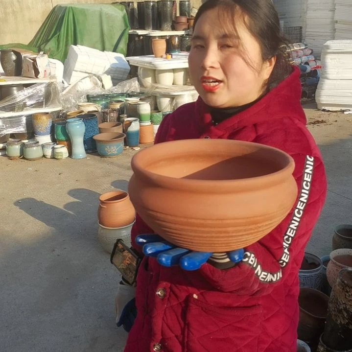 红陶口24高13瑕疵