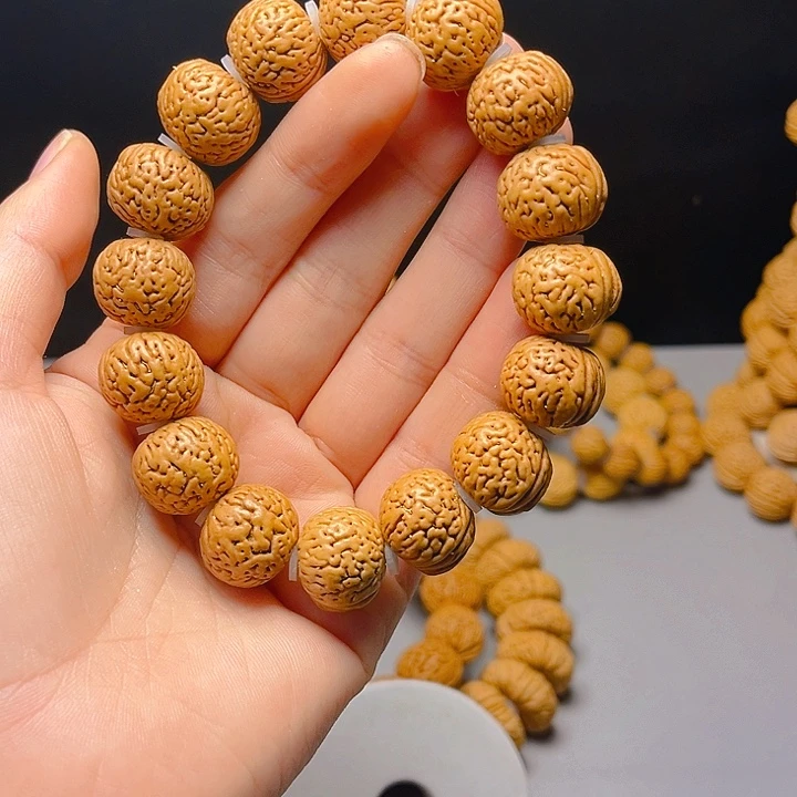 不***念桃核吊坠桃核手串