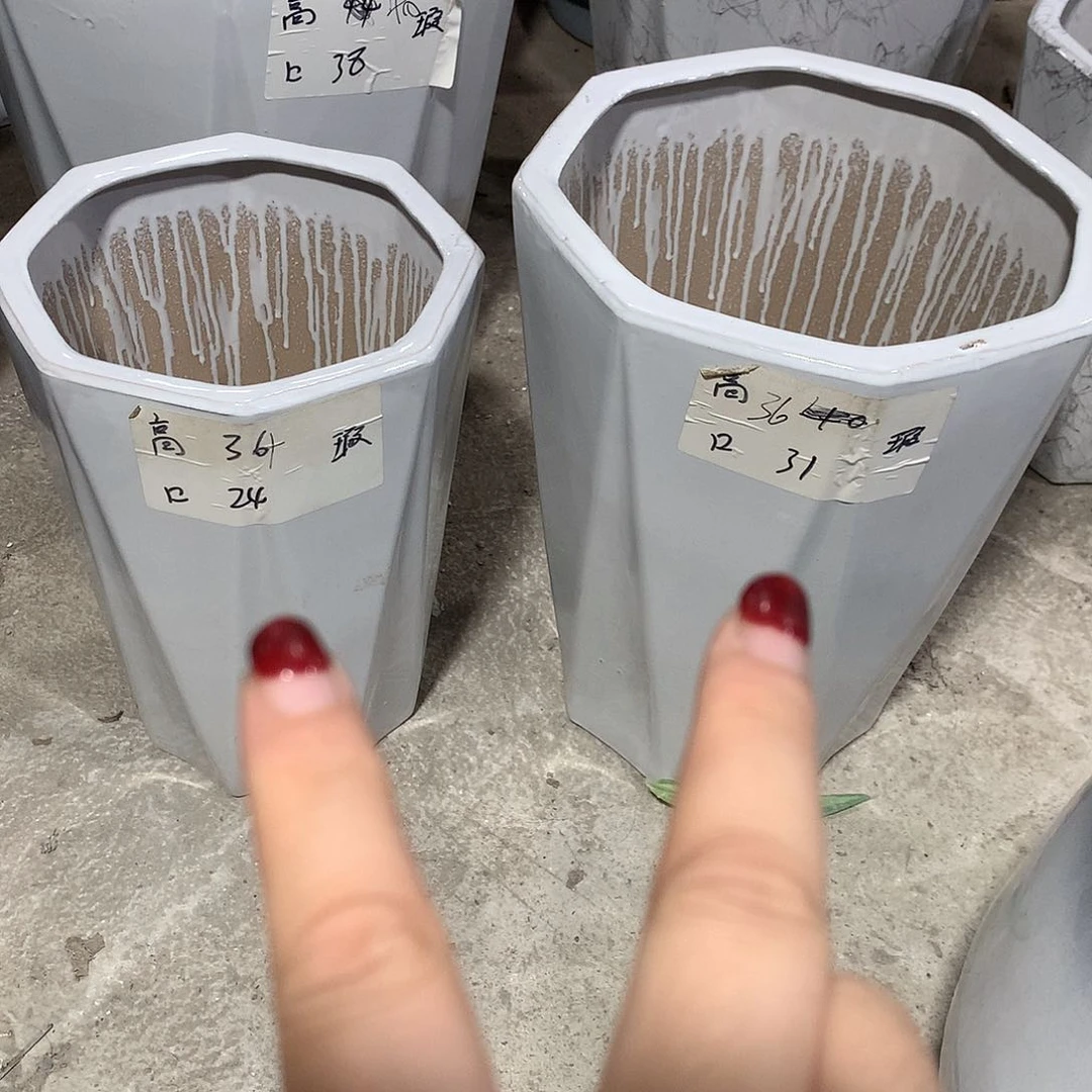 高温陶瓷花盆微瑕两大两中