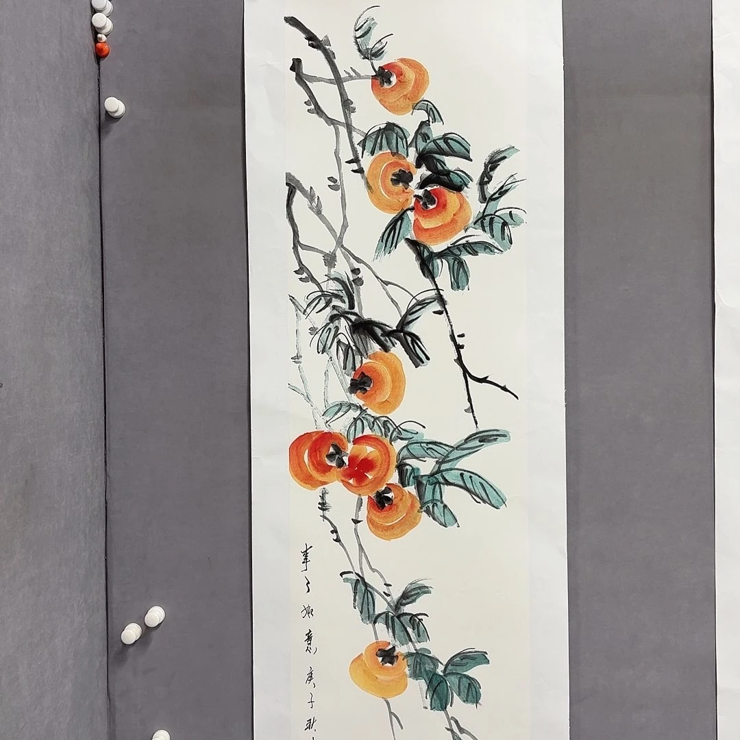 国画亲笔手绘放心去藏