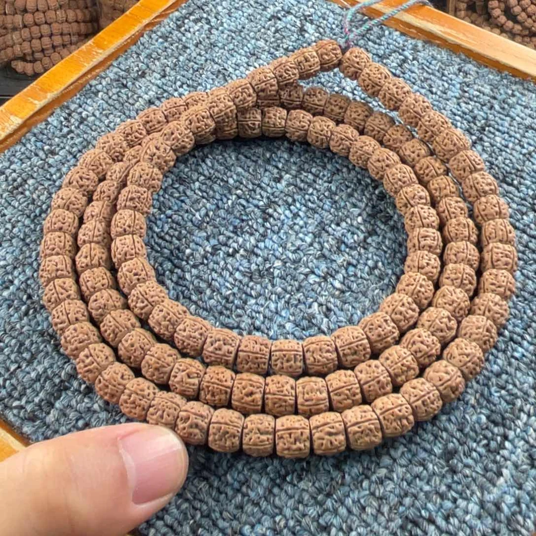 金刚菩提手串盘龙纹魔丸小金刚118颗