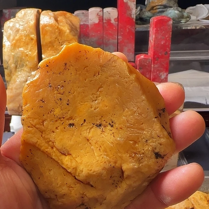 时***逝昌化石印石昌化田黄