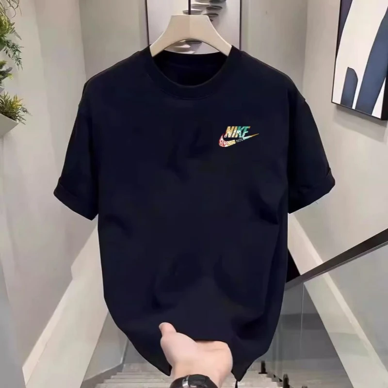 潮牌男女同款圆领百搭T恤