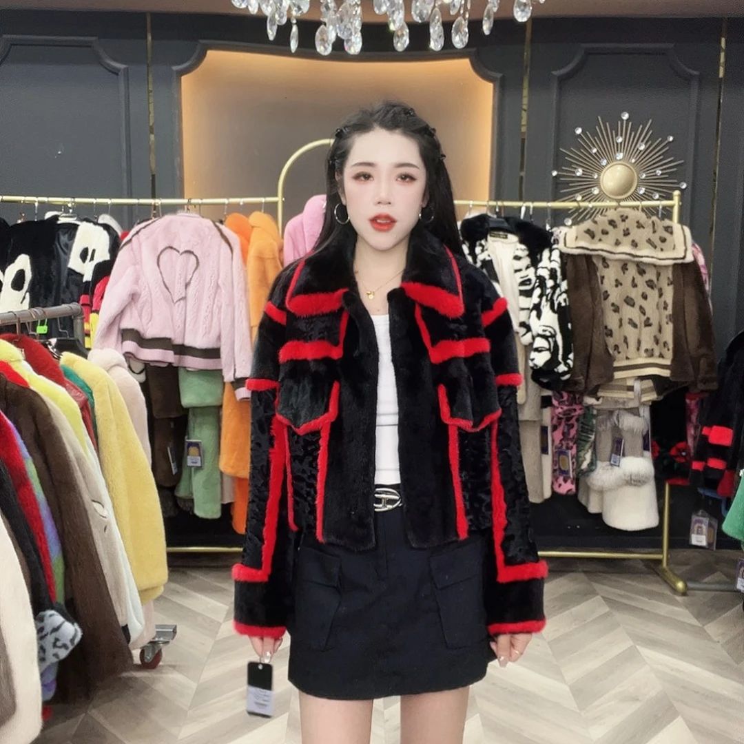 冬季新款时尚水貂毛