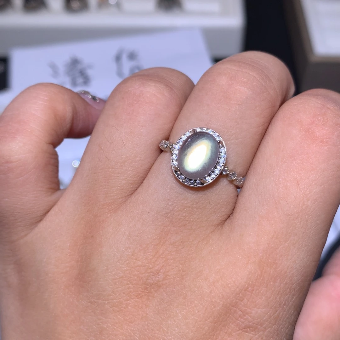 【闪购商品】水晶手链银S925镶嵌戒指