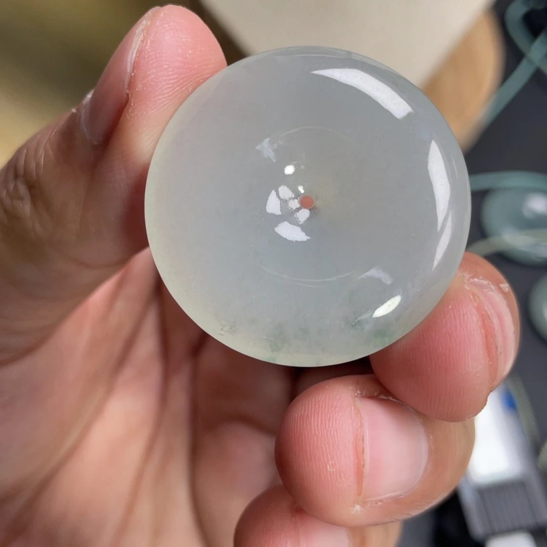 翡翠未镶嵌颈饰34.3+6.5