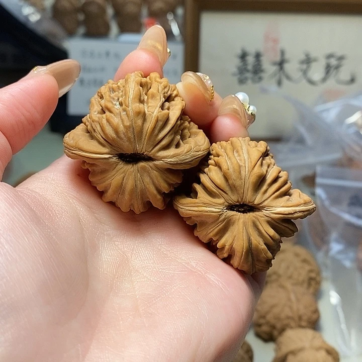 文玩核桃吊坠41四座楼