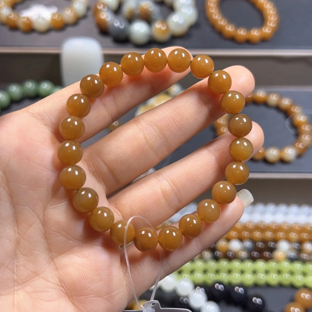 和田玉手链未镶嵌