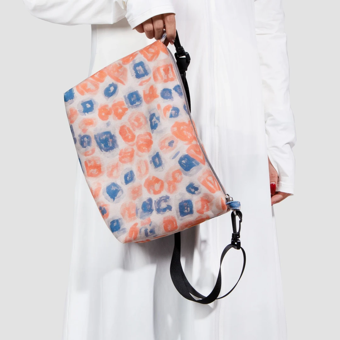 无则艺这家布包很艺术|原创斜挎包个性印花橘子子母包