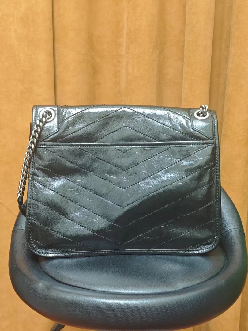 【FF】新款时尚百搭真皮单肩斜跨包包小号22-顶货19