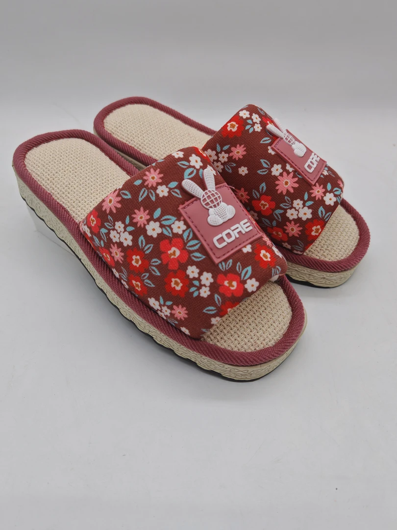 【春秋成品拖鞋】拍五送一新款春夏碎花苞头拖鞋款单布手工定制拖鞋