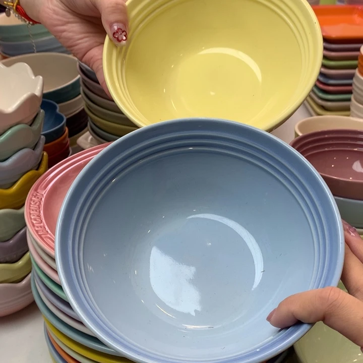 瓷片微瑕650毫升温哥华面碗2只