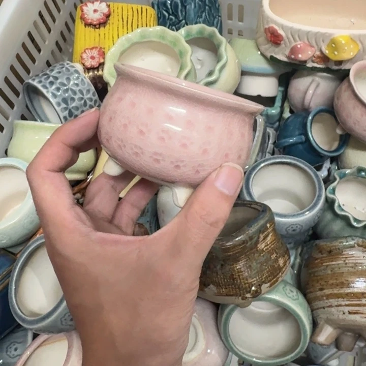 凑满9.9包邮花盆花盆