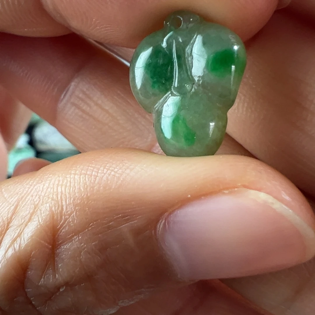 翡翠未镶嵌手镯天然翡翠挂件