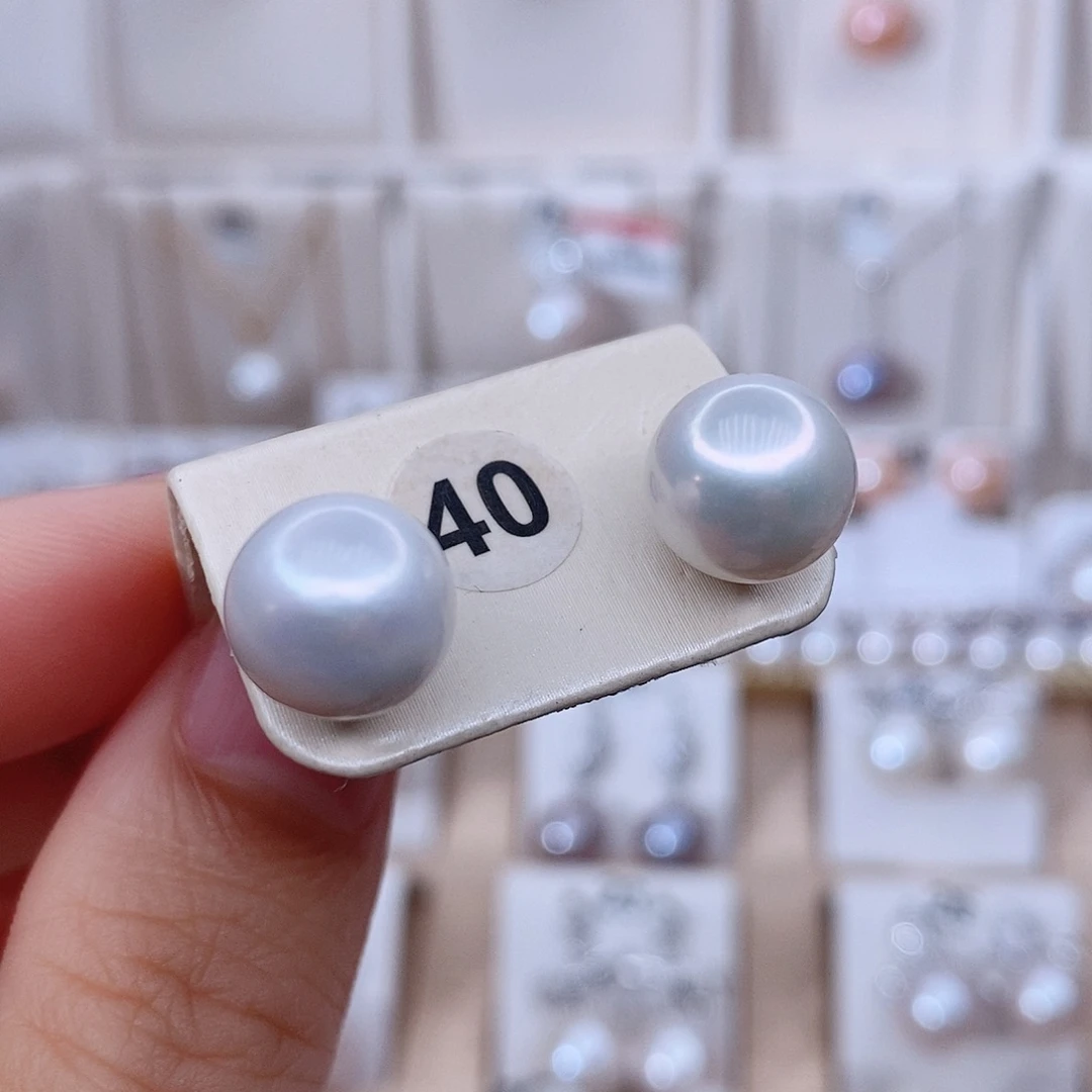 颈饰银S925镶嵌淡水珍珠