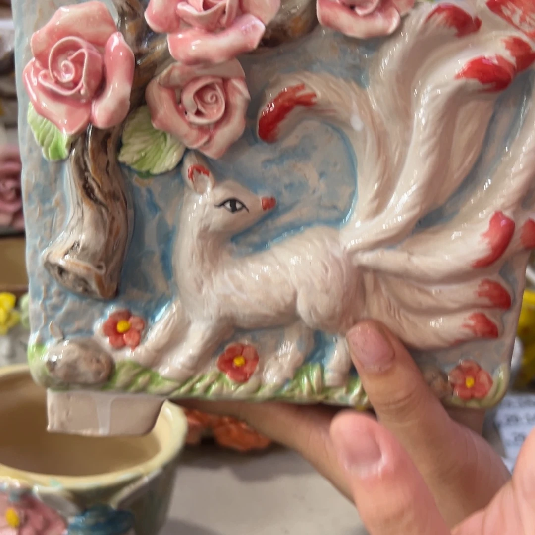 满20米秒退拉黑花盆