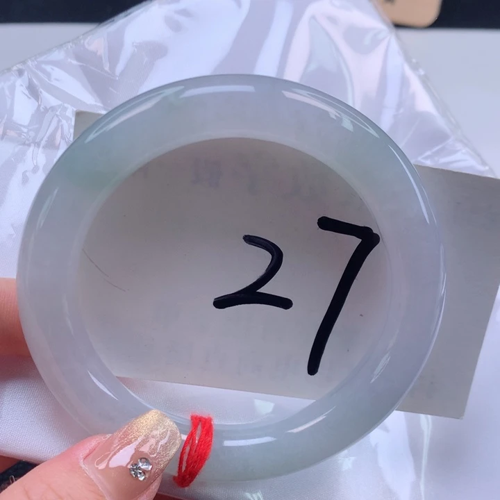 翡翠手镯未镶嵌缅甸天然A货翡翠