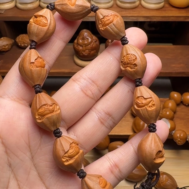 橄榄核手串/手链呱呱来财手串