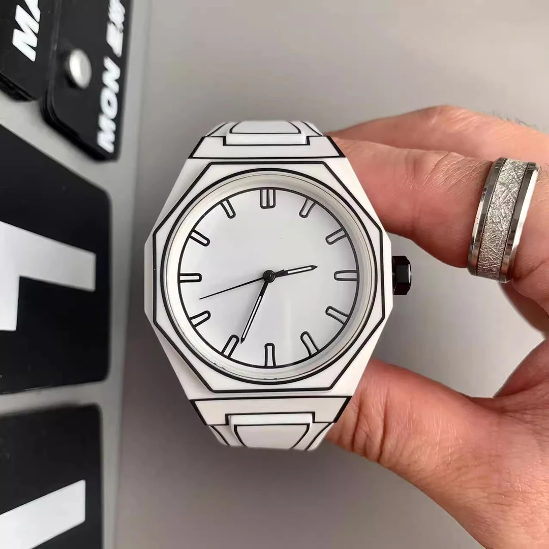 手表男女情侣新款漫画风像素二次元时尚小众初高中学生休闲石英表