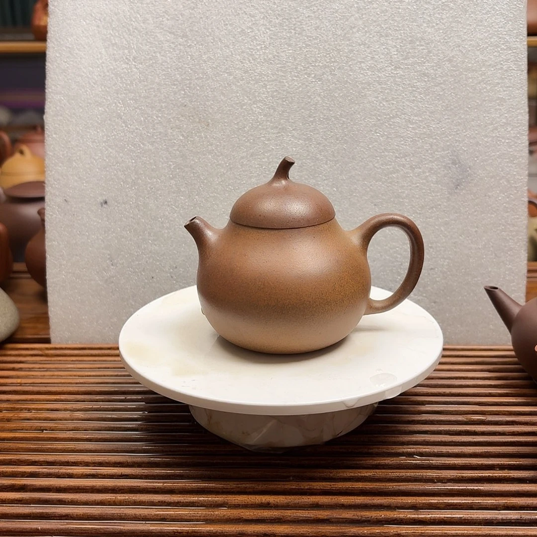 紫砂茶壶半手工制作