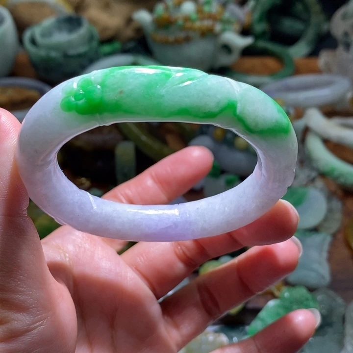 定制翡翠未镶嵌毛货