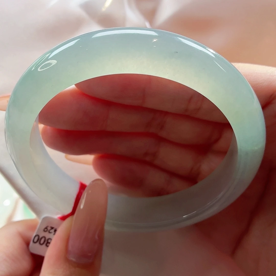 翡翠未镶嵌手镯22（13号）小包容