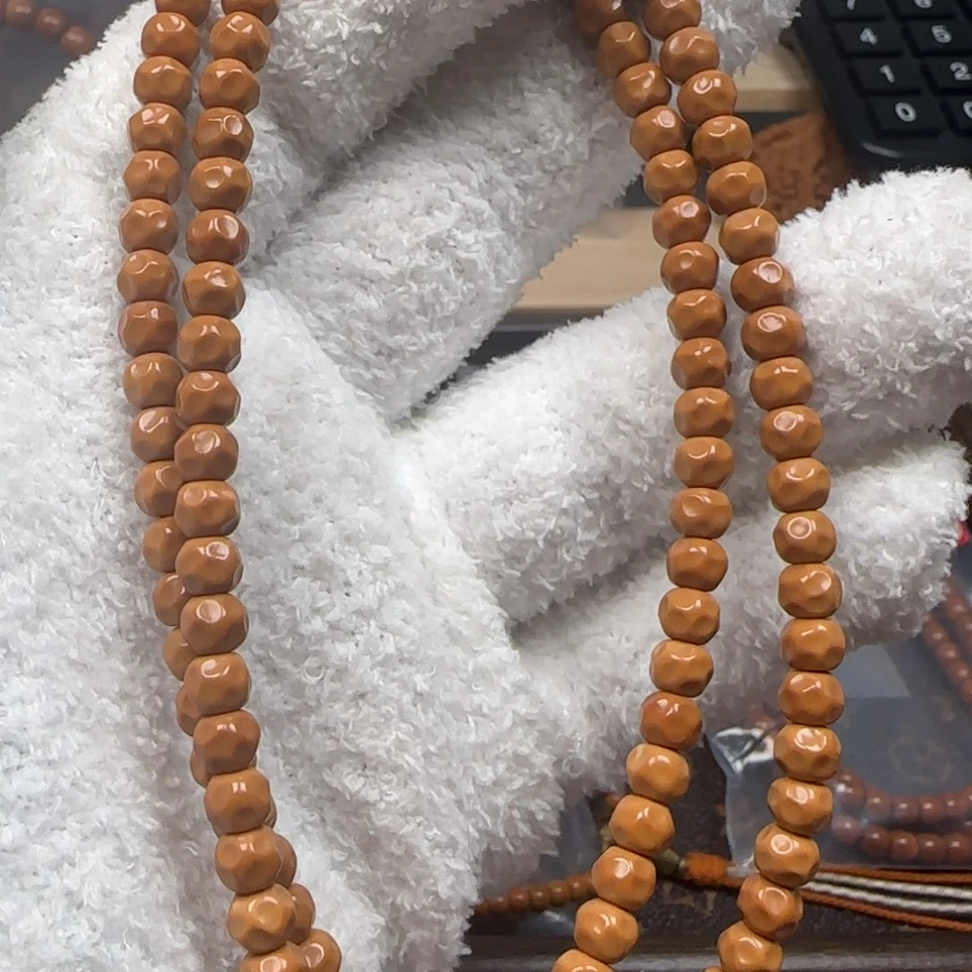 橄榄核手串老挝108脖挂无相5.7福利