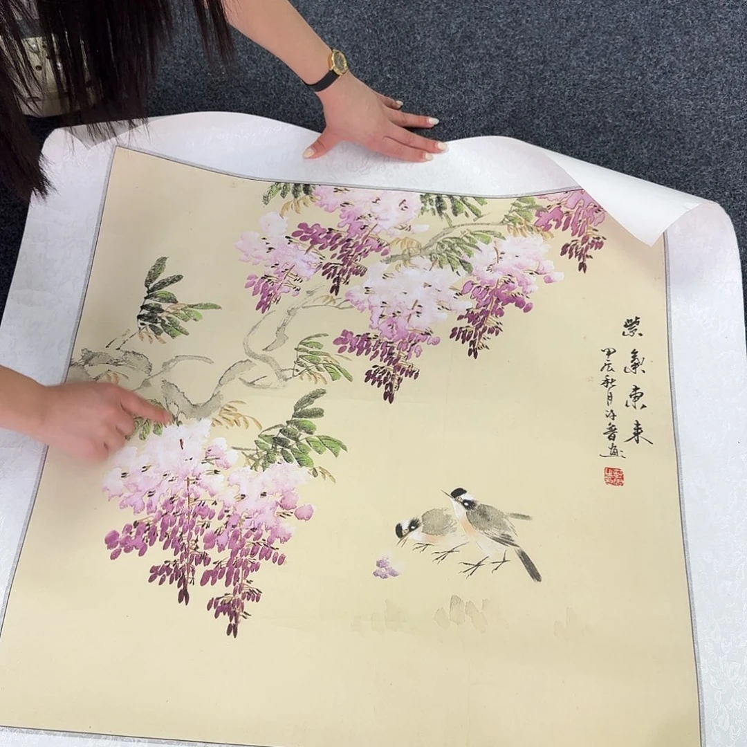 纯手绘年画好作品