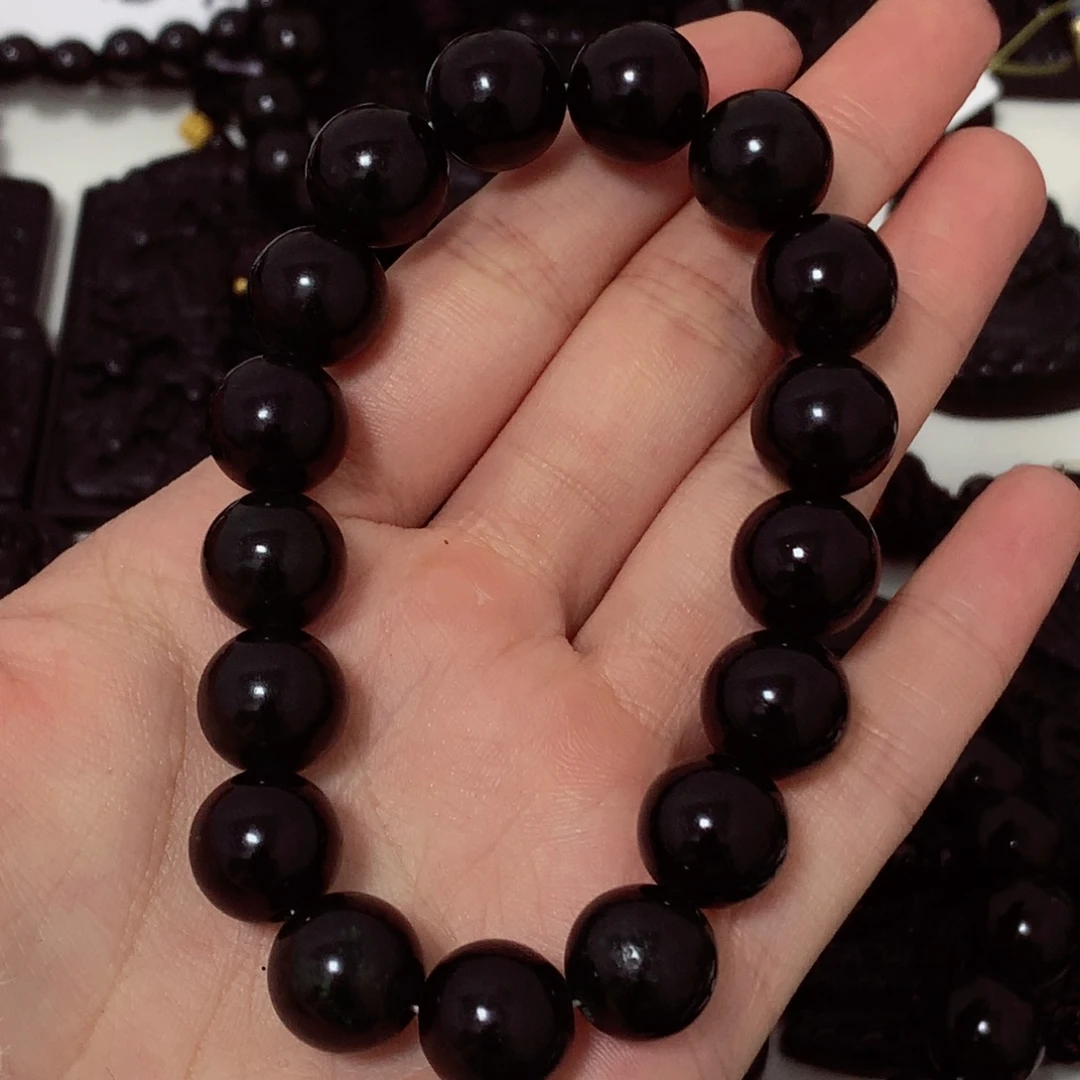 天然a货钢琴黑挂件