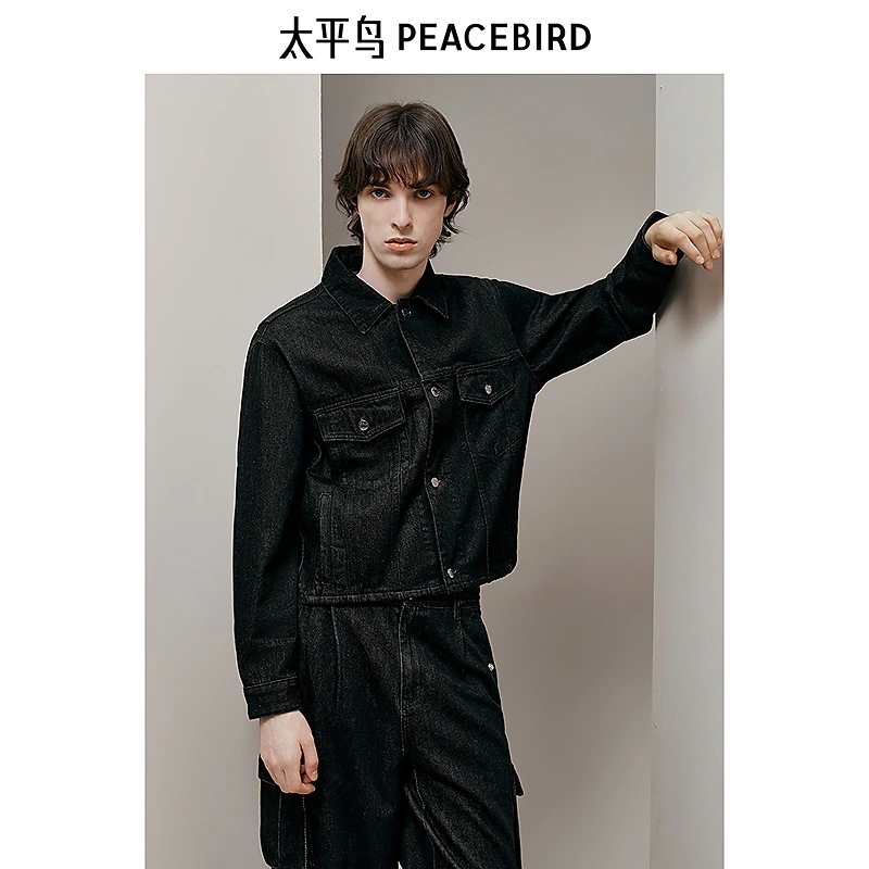 【商场同款】太平鸟男装 Juan Salazar联名合作系列男B1BJE4C09外套