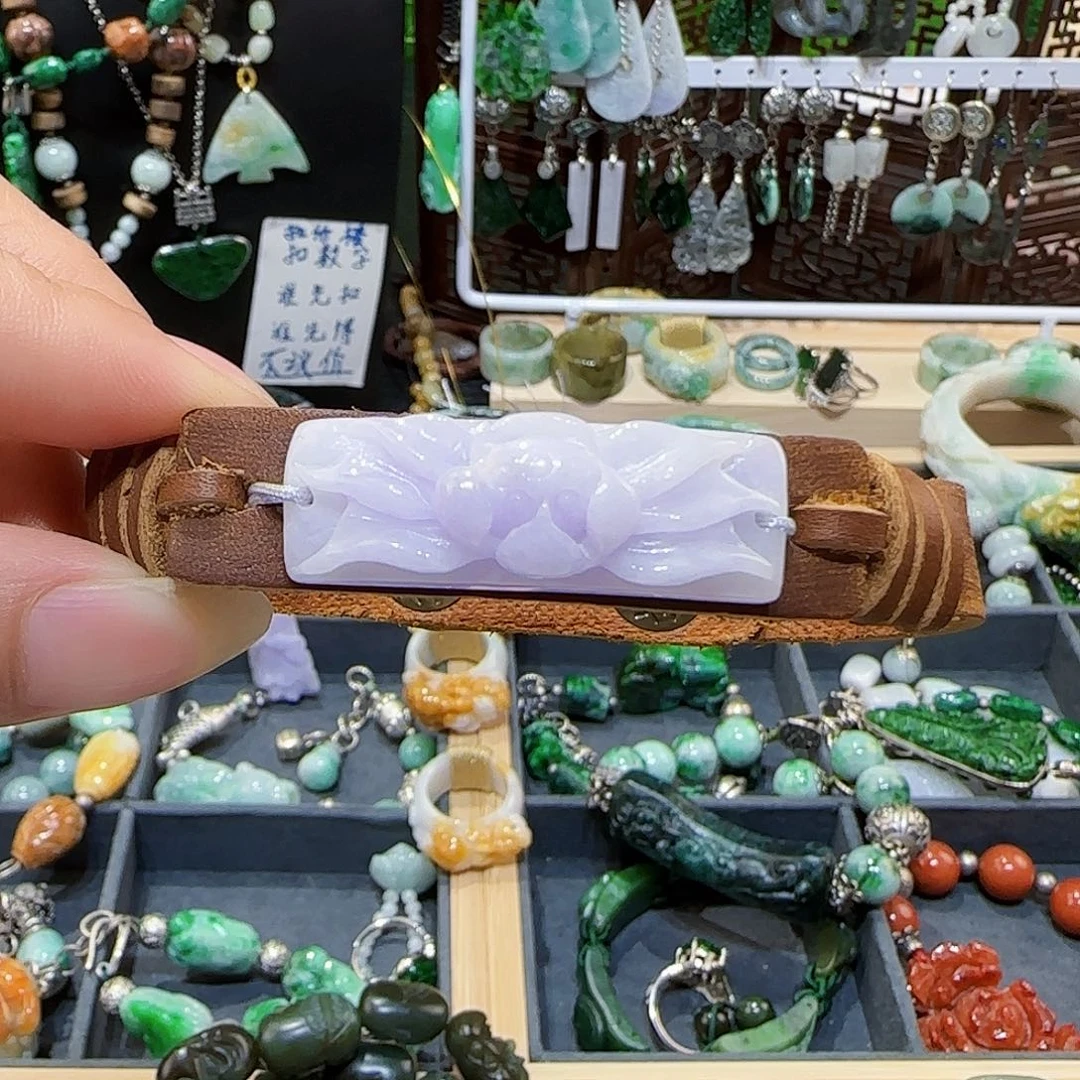 未镶嵌手链翡翠未镶嵌翡翠手串