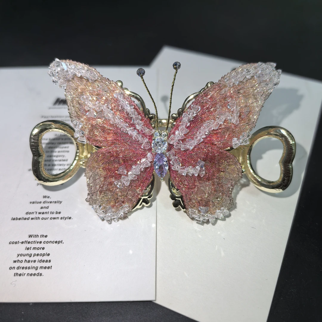 西子家莫奈印象蝴蝶抓夹