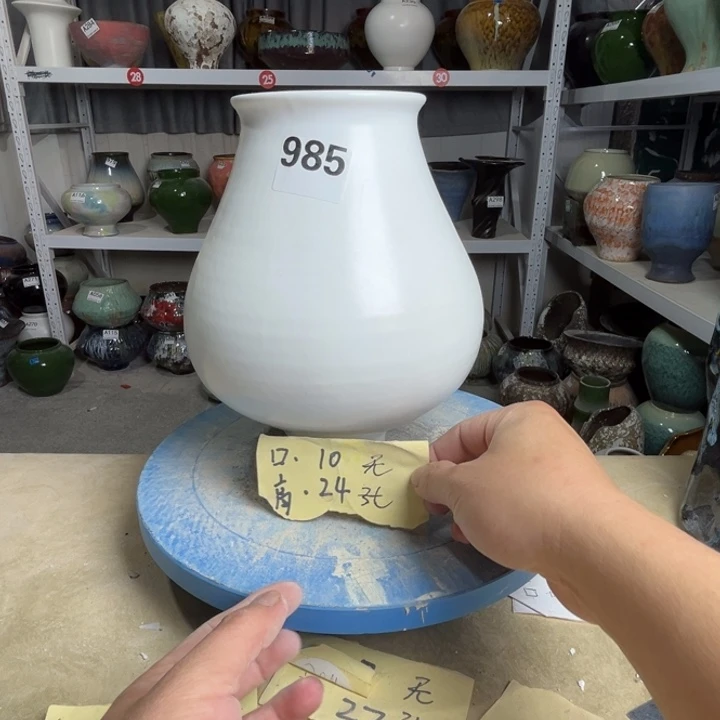 景德镇陶瓷花盆985