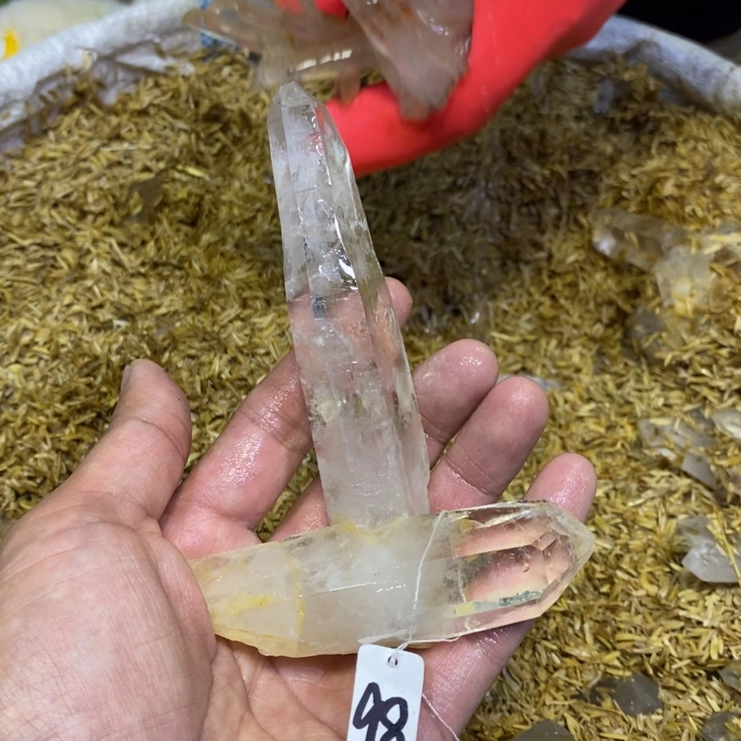 水晶水晶原石摆件未镶嵌