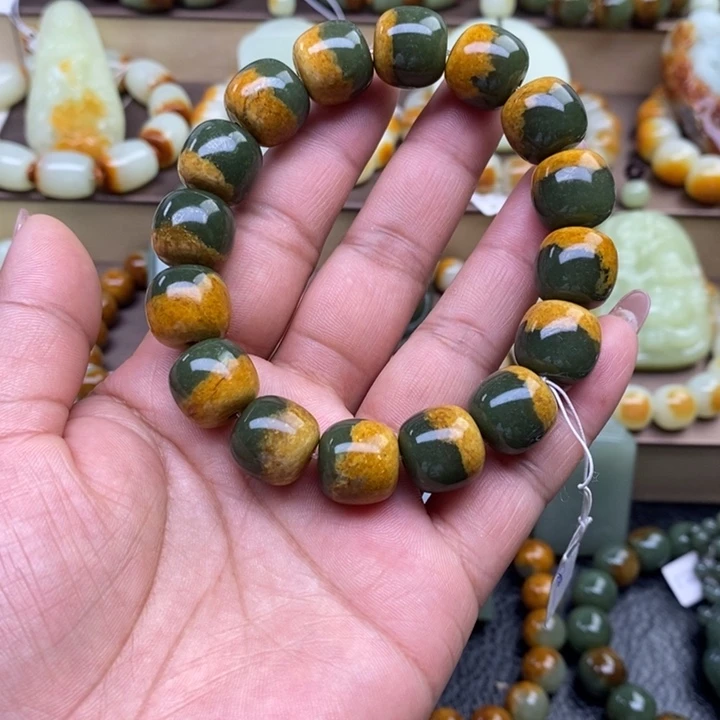 手串未镶嵌透闪石质玉